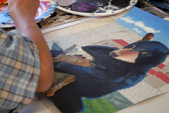 Sans titre (Ourson sur Berne)